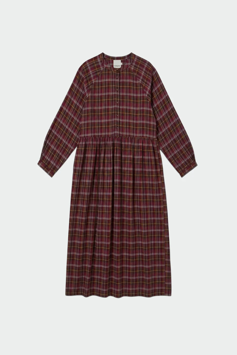 Indi&Cold Multicolor Checkered Long Dress (Surplus - New)