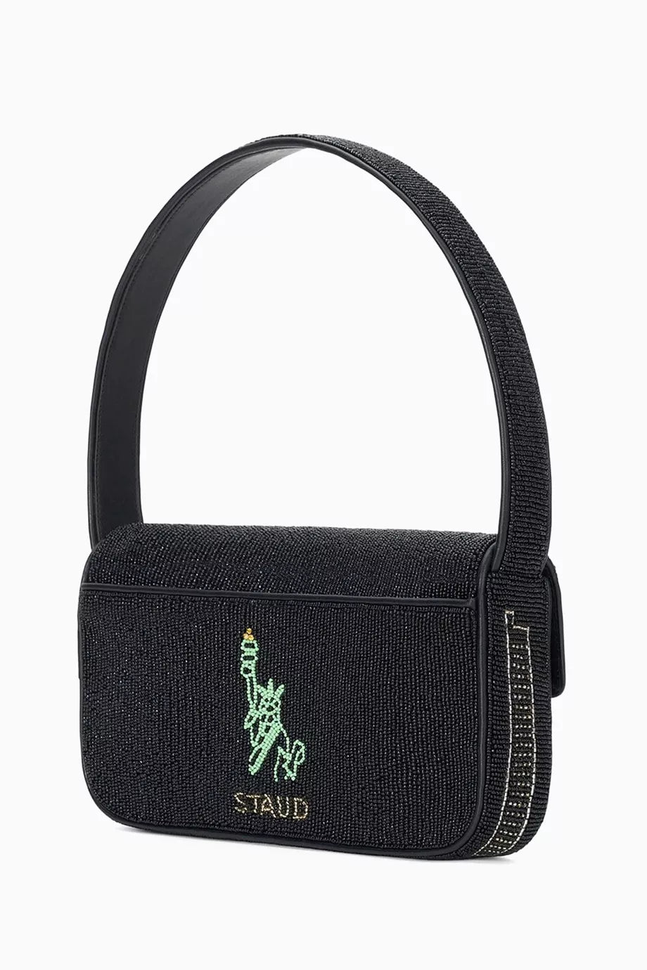 Staud Tommy Beaded Skyline Shoulder Bag (Surplus - New)