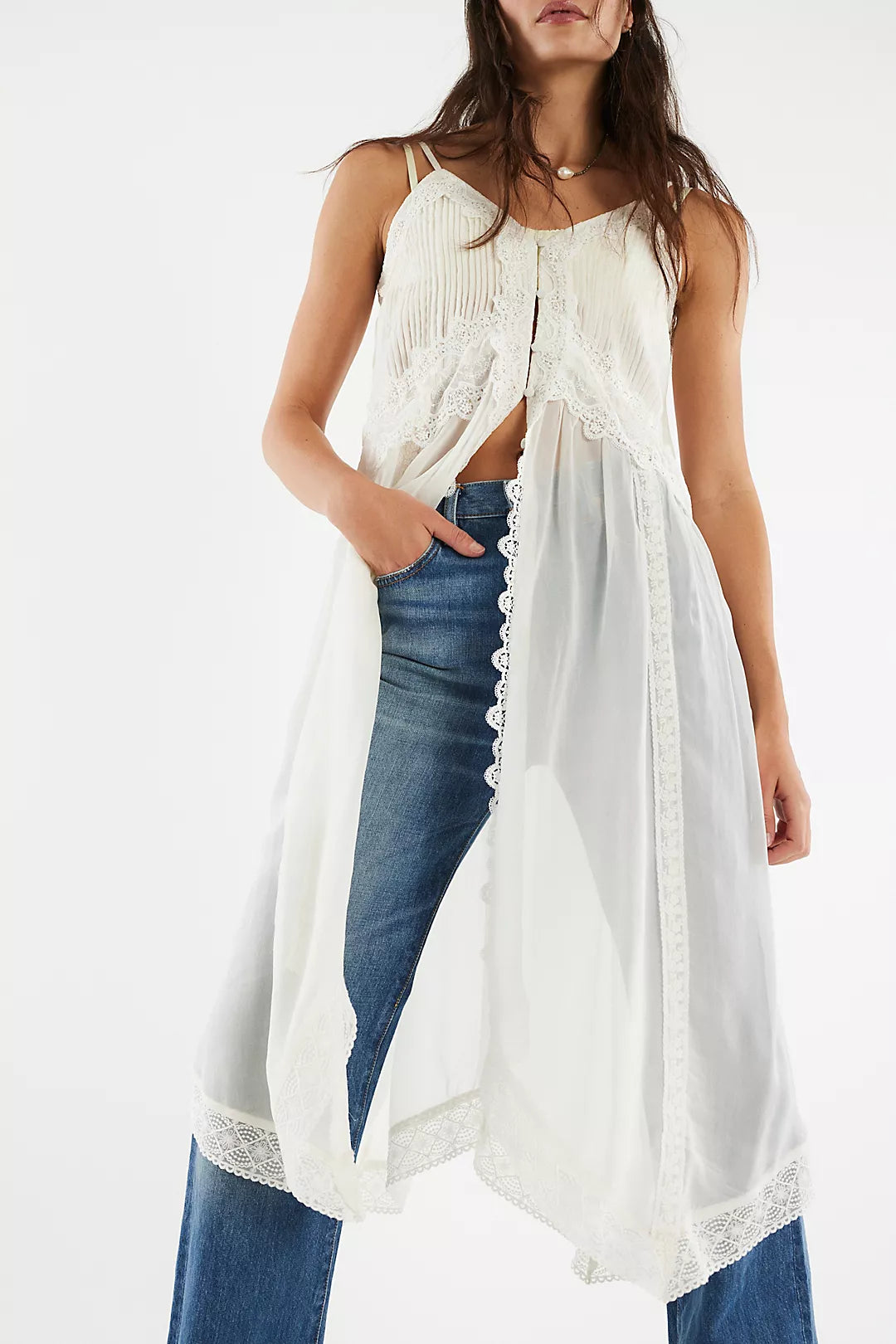 Free People Snowbird Maxi Top (Surplus - New)