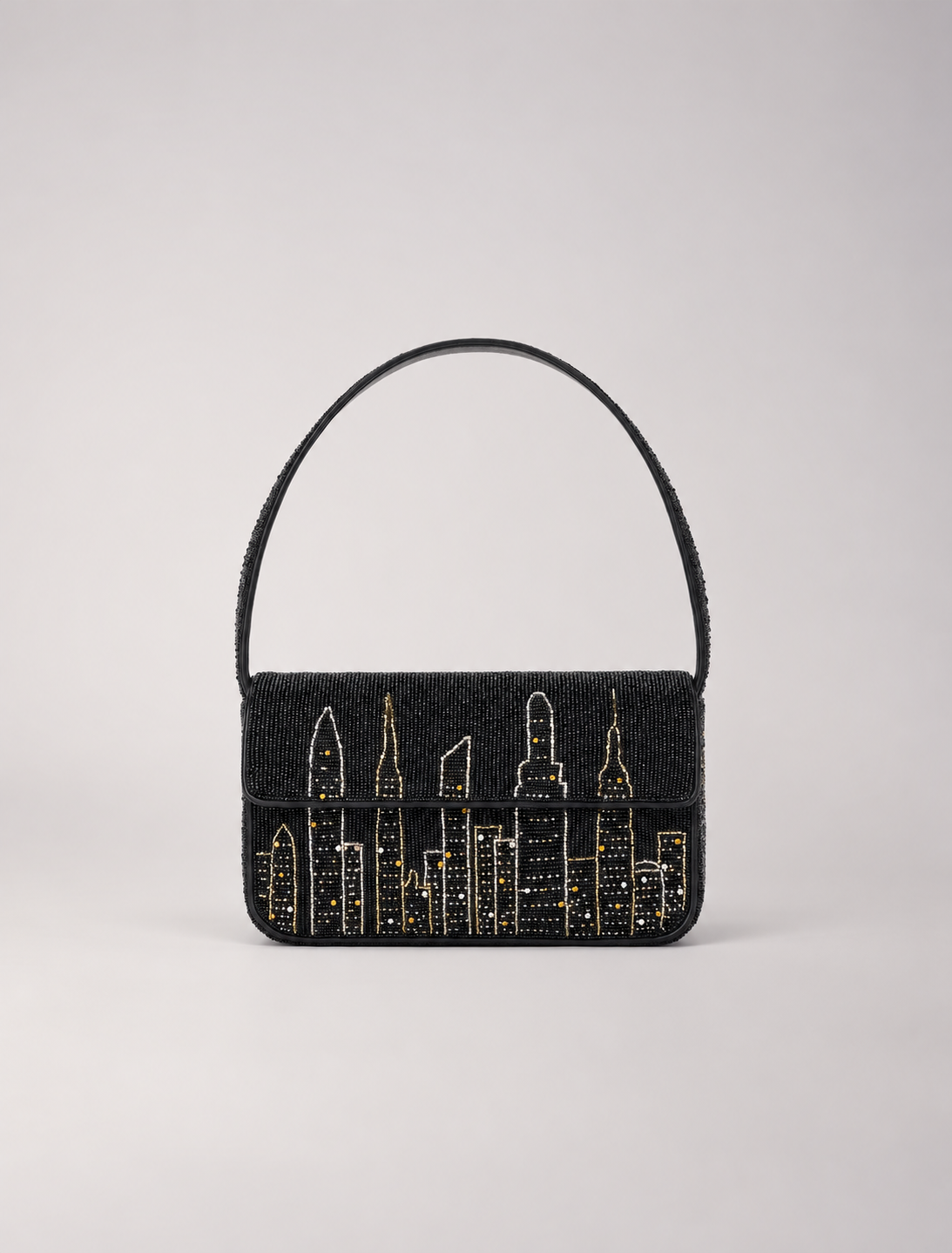 Staud Tommy Beaded Skyline Shoulder Bag (Surplus - New)