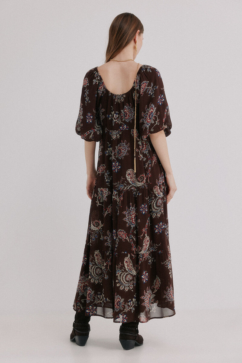 Hoss Intropia Adela Paisley Print Maxi Dress (Surplus - New)