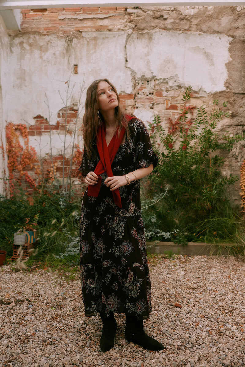 Hoss Intropia Adela Paisley Print Maxi Dress (Surplus - New)
