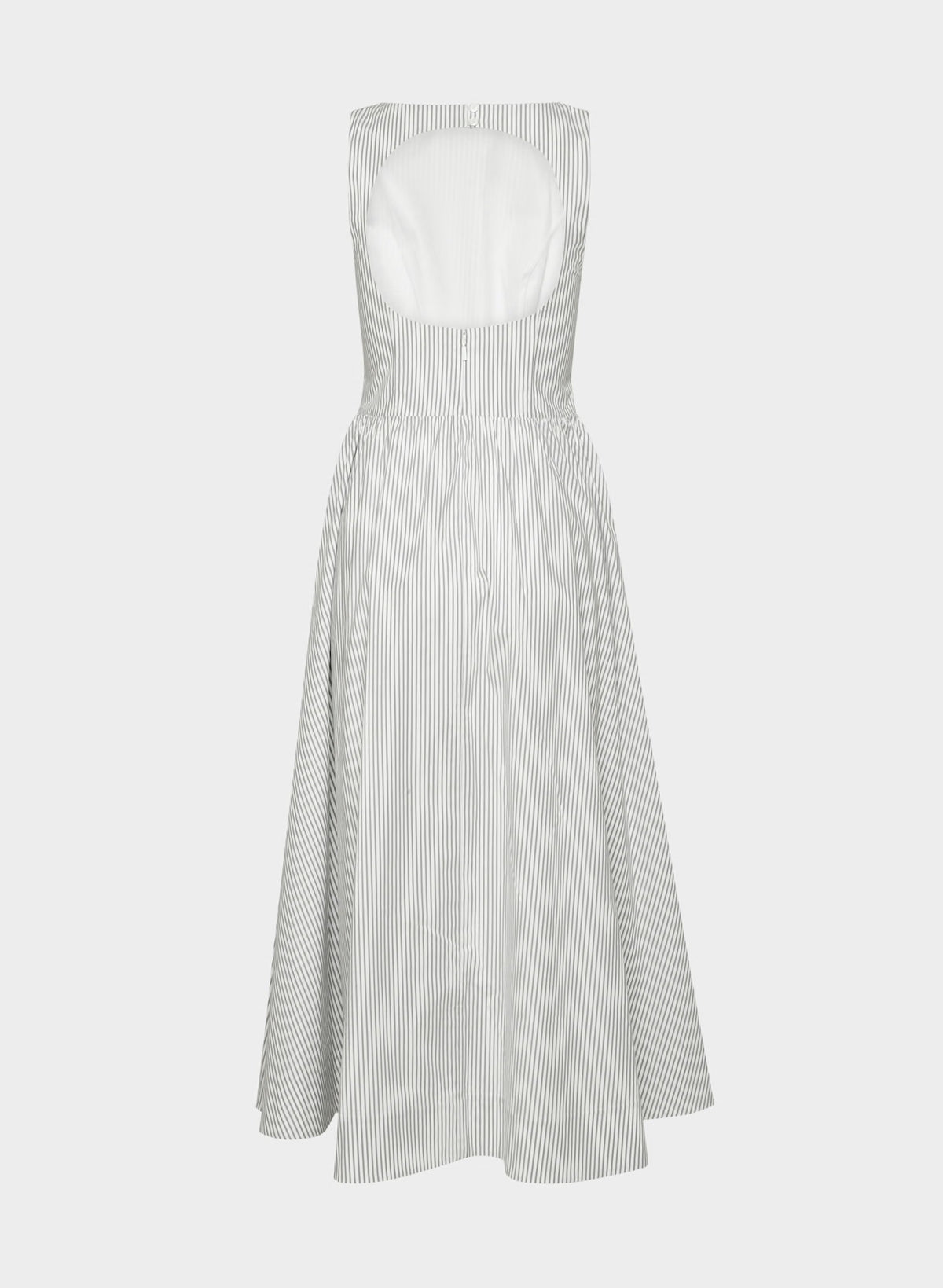 Aritzia Wilfred Tina Poplin Dress – Striped Cotton Maxi Dress (Surplus - New)